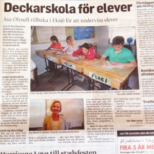 Smålands-tidningen april 2015